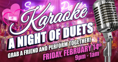 Smarty Pants Bar Night of Duets Karaoke Valentine's Day